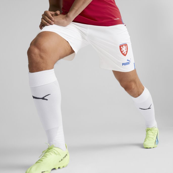 Hvit Puma På Salg Tsjekkia 22-23 Promo Shorts Menn