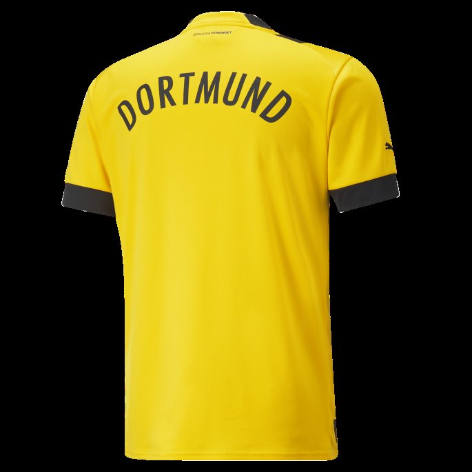 Borussia Dortmund Hjemme 22-23 Kopi Jersey Menn Cyber Gul Puma På Salg