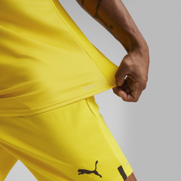 Cyber Gul Puma På Salg Borussia Dortmund Cup 22-23 Kopi Jersey Herre