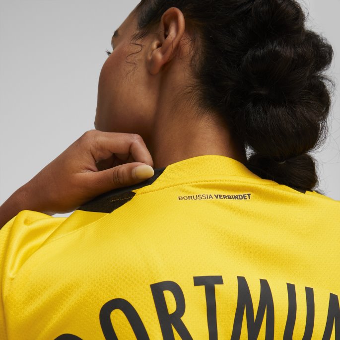 Cyber Gul Borussia Dortmund Hjemme 22-23 Kopi Jersey Kvinner Puma På Salg