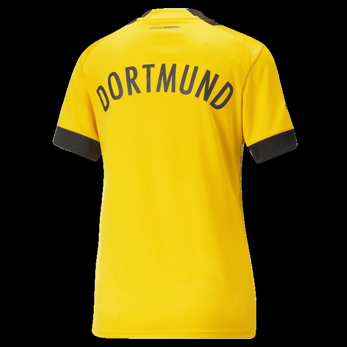 Cyber Gul Borussia Dortmund Hjemme 22-23 Kopi Jersey Kvinner Puma På Salg