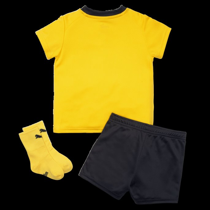 Cyber Yellow Borussia Dortmund Home 22-23 Baby Kit Puma På Salg