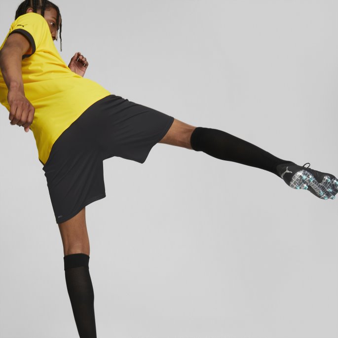 Puma På Tilbud Borussia Dortmund 22-23 Replica Shorts Menn Svart-cyber Gul