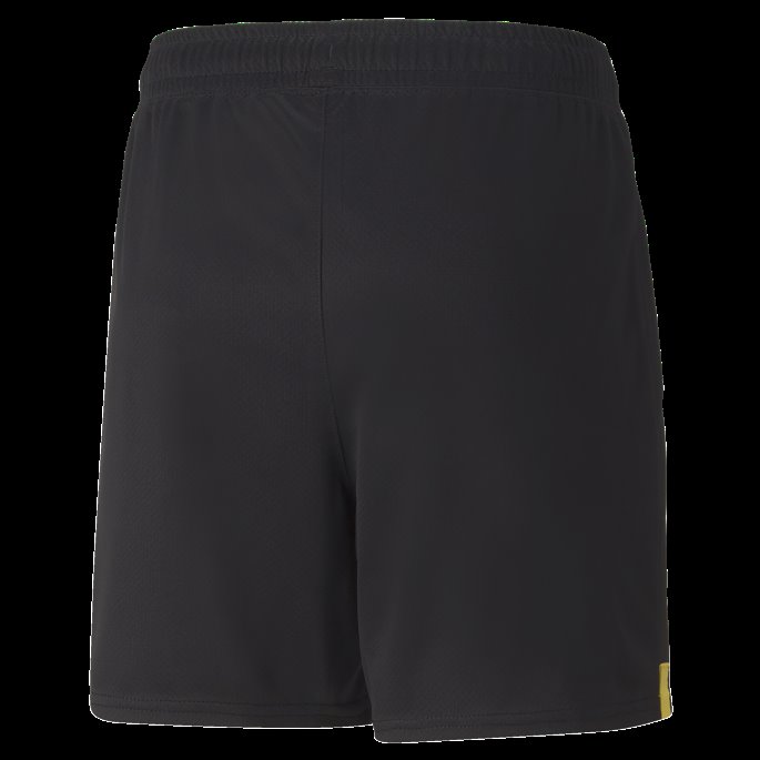 Borussia Dortmund 22-23 Replica Shorts Ungdom Puma På Tilbud Svart-cyber Gul