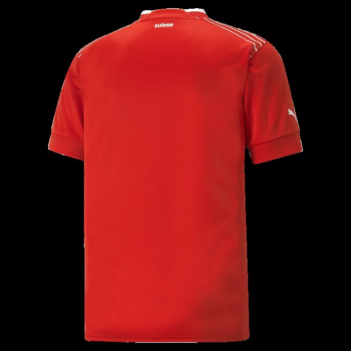 Puma På Salg Rød-hvit Sveits Hjemme 22-23 Replica Jersey Herre