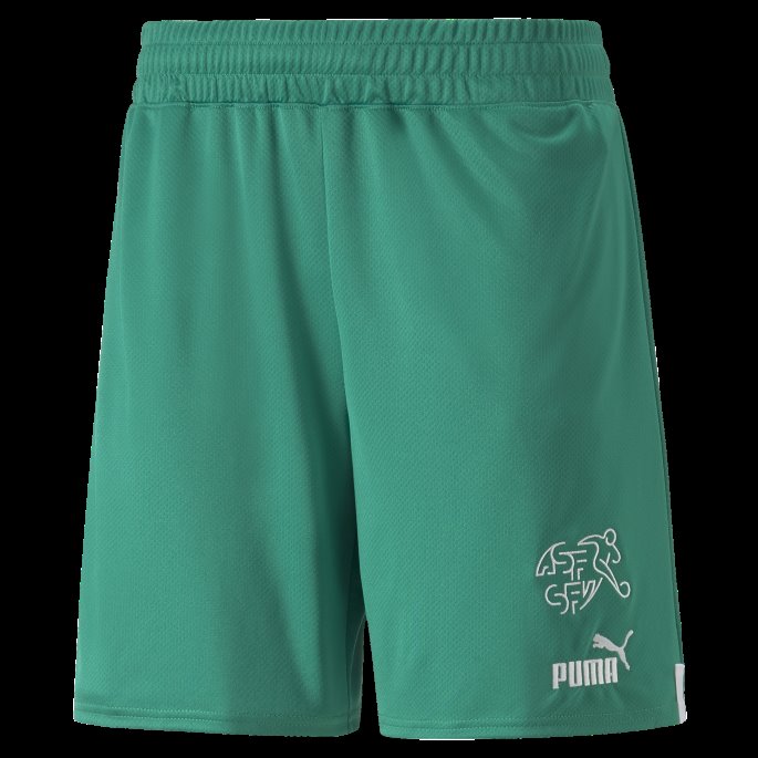 Peppergrønn Sveits 22-23 Replica Shorts Menn Puma På Tilbud