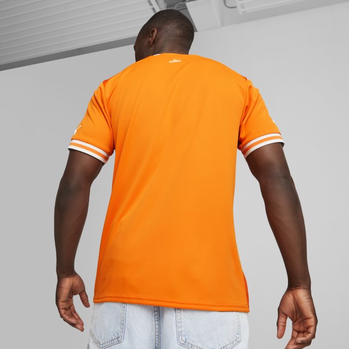 Livlig Oransje-hvit Elfenbenskysten Hjem 22-23 Replika Jersey Menn Puma På Salg