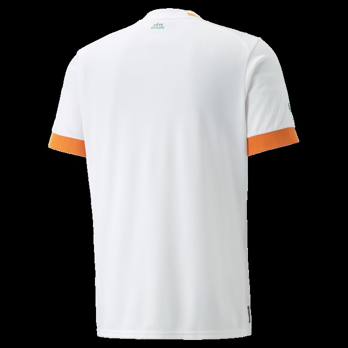 Elfenbenskysten Borte 22-23 Replica Jersey Menn Hvit Pepper Grønn Puma På Salg