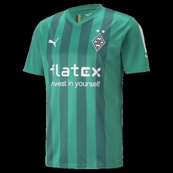 Puma På Salg Pepper Grønn-alpin Grønn Borussia M Nchengladbach Borte 22-23 Kopi Jersey Herre