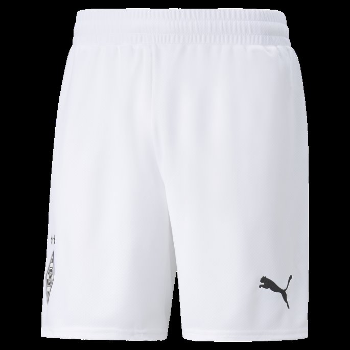 Hvit-svart-power Grønn Puma På Tilbud Borussia M Nchengladbach 22-23 Replica Shorts Herre