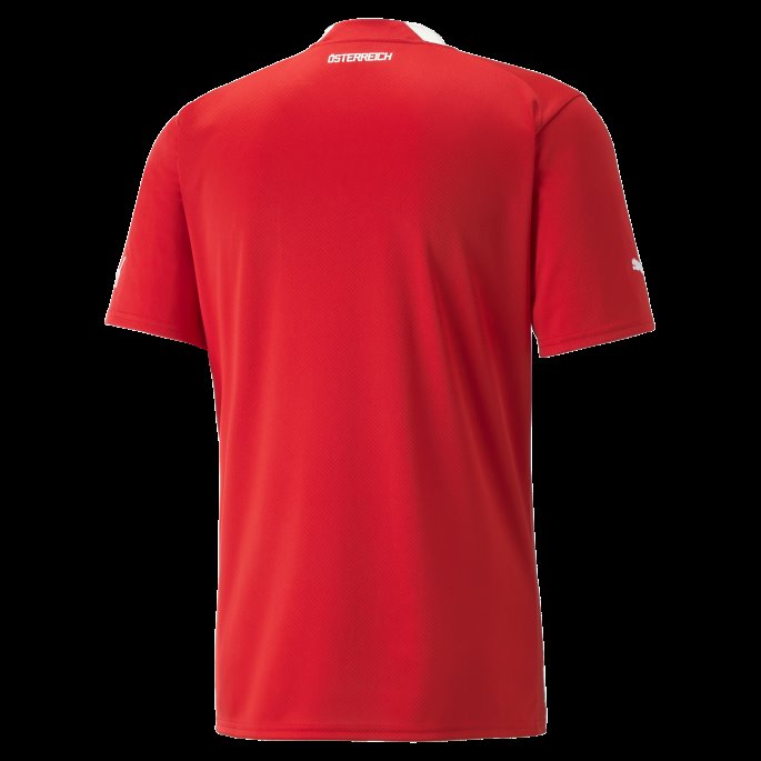 Puma På Tilbud Rød-hvit Austria Hjemme 22-23 Replica Jersey Herre