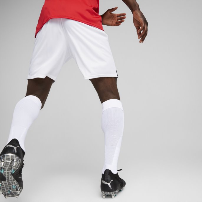 Hvit-svart Puma På Salg Austria Home 22-23 Replica Shorts Herre