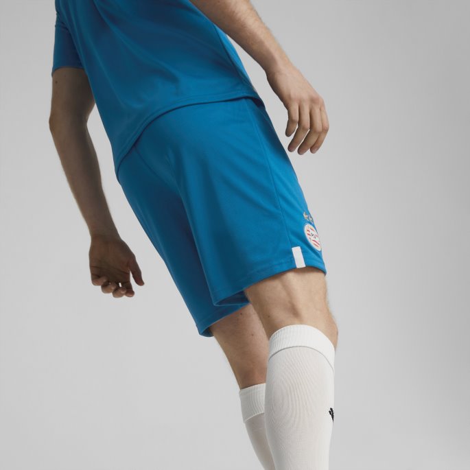 Mykonos Blå-rød-hvit Puma På Salg Psv Eindhoven 22-23 Replica Shorts Herre