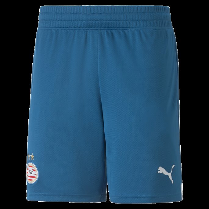Mykonos Blå-rød-hvit Puma På Salg Psv Eindhoven 22-23 Replica Shorts Herre