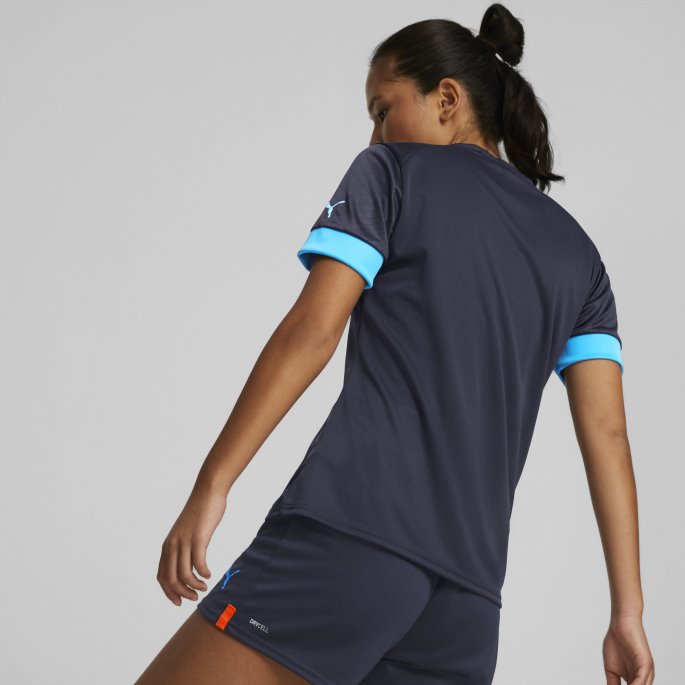 Puma På Salg Olympique De Marseille Borte 22-23 Replica Jersey Kvinner Parisian Night-Azure Blue
