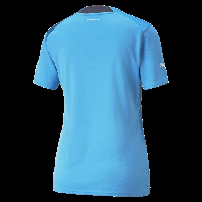 Olympique De Marseille Tredje 22-23 Kopi Jersey Kvinner Bleu Azur-mykonos Blå Puma På Salg