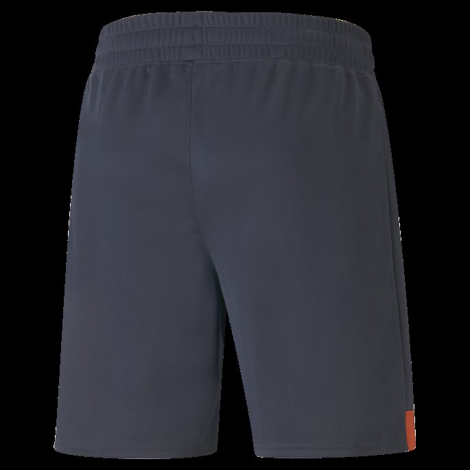 Parisisk Natt-bleu Azur Puma På Salg Olympiske Marseille 22-23 Replica Shorts Menn