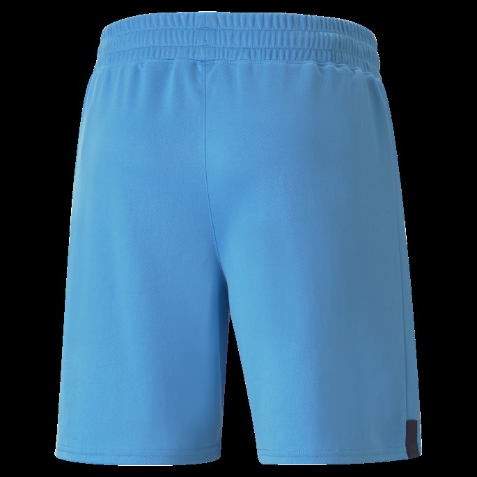 Bleu Azur-mykonos Blå Puma På Salg Olympic Marseille 22-23 Replica Shorts Menn