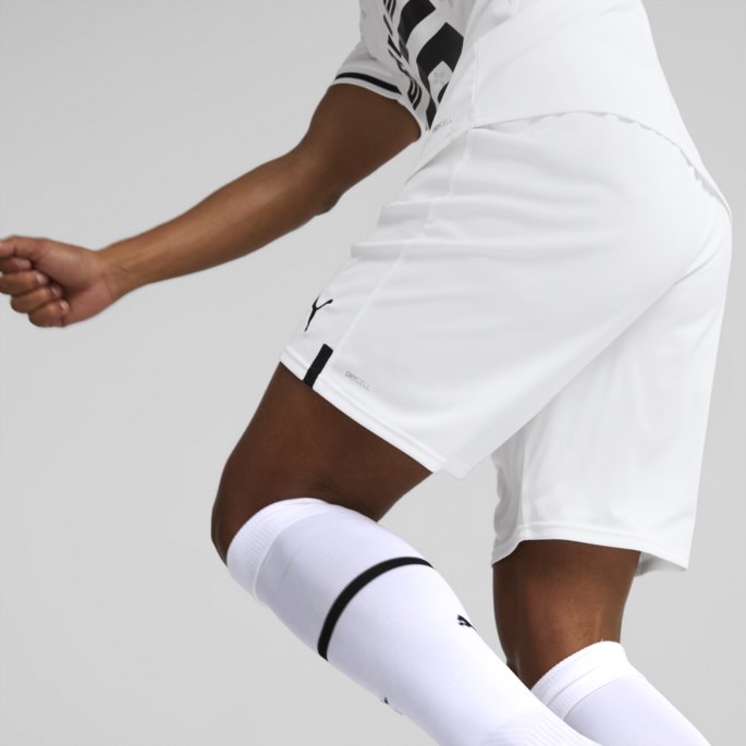 Stade Rennais F.c. 22-23 Replica Shorts Menn Puma På Tilbud Hvit-svart