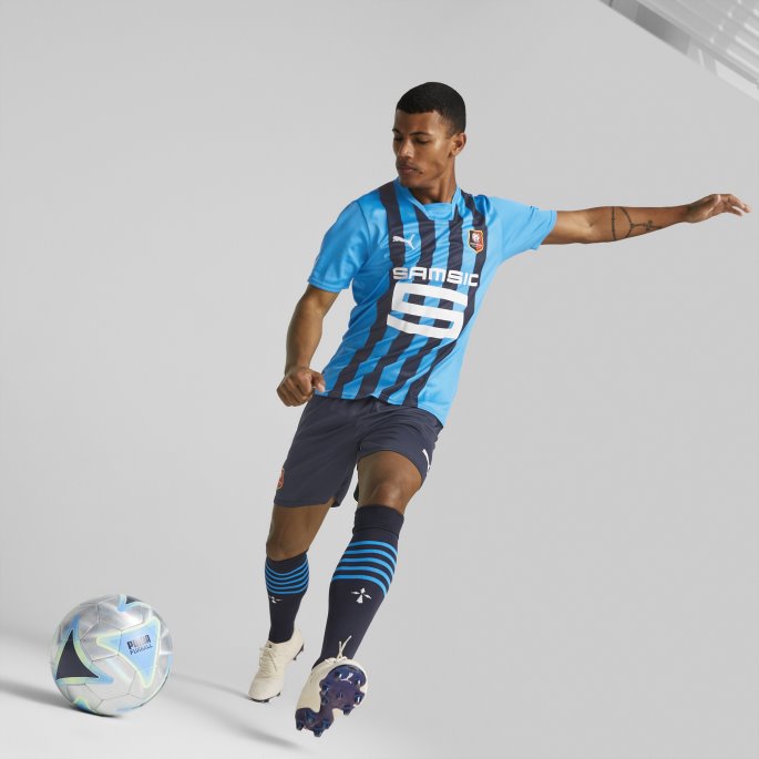 Stade Rennais F.c. 22-23 Replica Shorts Menn Parisian Night-spring Break Puma På Salg