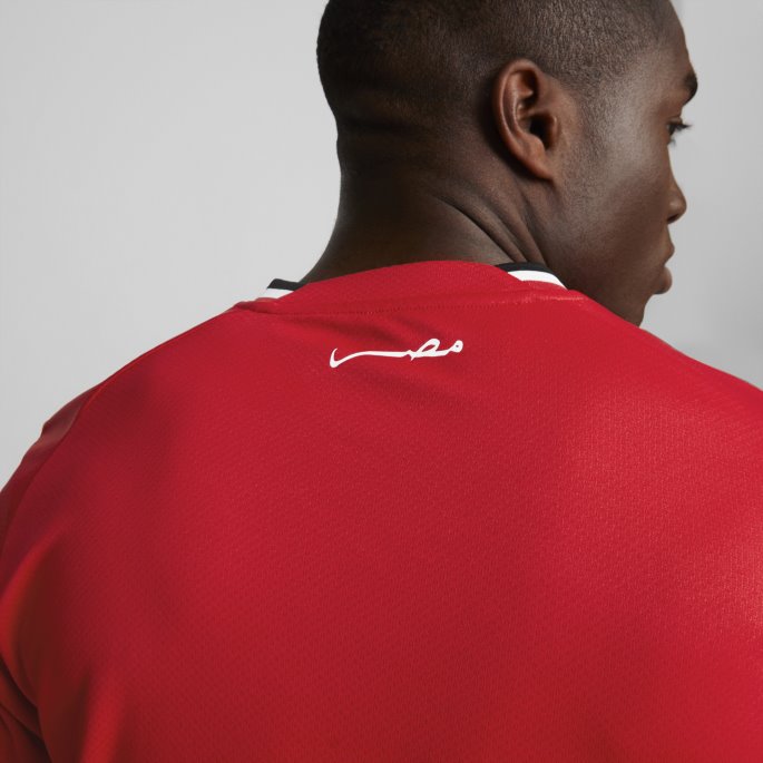 Puma På Tilbud Egypt Hjem 22-23 Replica Jersey Herre Tango Rød -hvit
