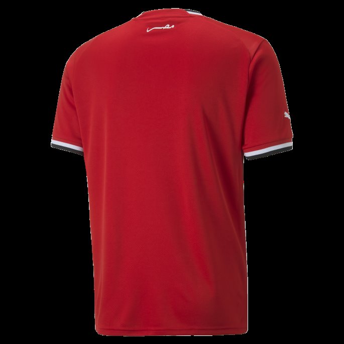 Puma På Tilbud Tango Rød -hvit Egypt Hjem 22-23 Replika Jersey Herre