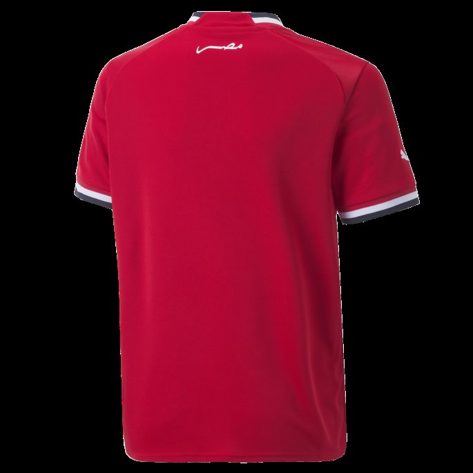 Tango Rød -hvit Puma På Salg Egypt Hjem 22-23 Replika Jersey Ungdom