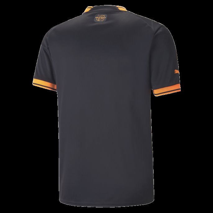 Svart-neon Sitrus Puma På Salg Valencia Cf Borte 22-23 Replica Jersey Herre