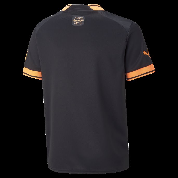Valencia Cf Borte 22-23 Replika Jersey Ungdom Puma På Salg Svart-neon Sitrus