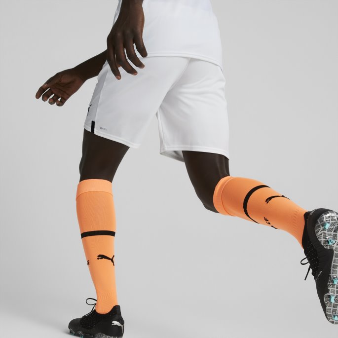 Puma På Tilbud Hvit-svart Valencia Cf 22-23 Replica Shorts Herre