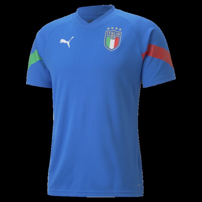 Ultra Blå-hvit Italia Fotballspiller Treningstrøye Menn Puma På Salg