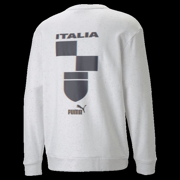 Italy Ftblculture Crewneck Herregenser Puma På Tilbud Hvit Lyng