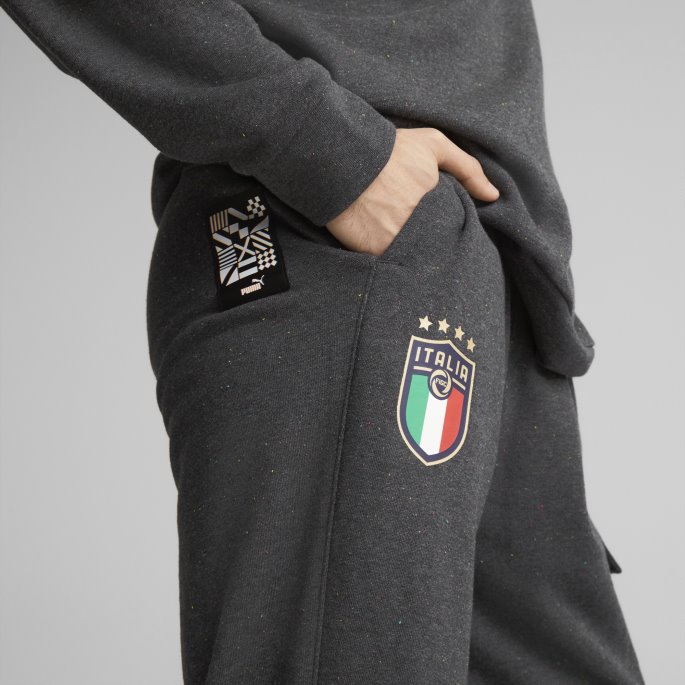 Mørkegrå Lyng-team Gull Italia Ftblkultur Joggebukser Herre Puma På Salg