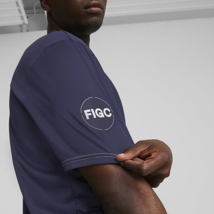 Puma På Salg Italia Football Statement Herretrøye Peacoat-Nimbus Cloud