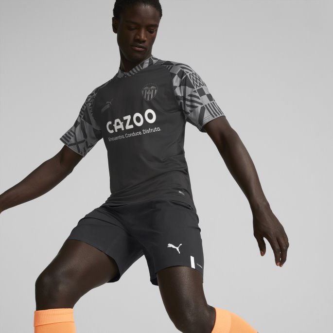 Black-castlerock Valencia Cf Fotball Prematch Jersey Menn Puma På Tilbud