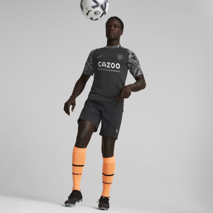 Black-castlerock Valencia Cf Fotball Prematch Jersey Menn Puma På Tilbud