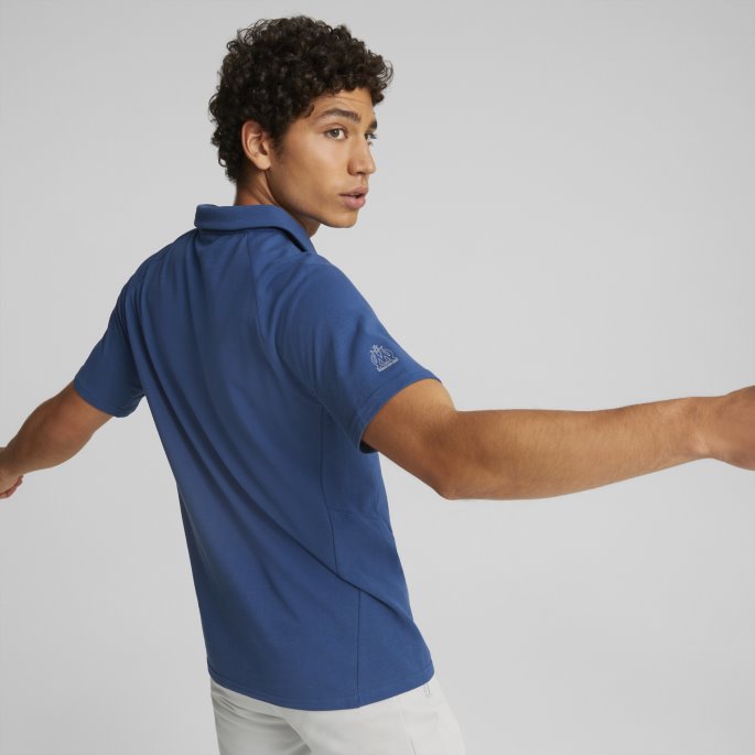 Limoges-havn Mist Olympique De Marseille Fotball Casuals Poloskjorte Menn Puma På Salg