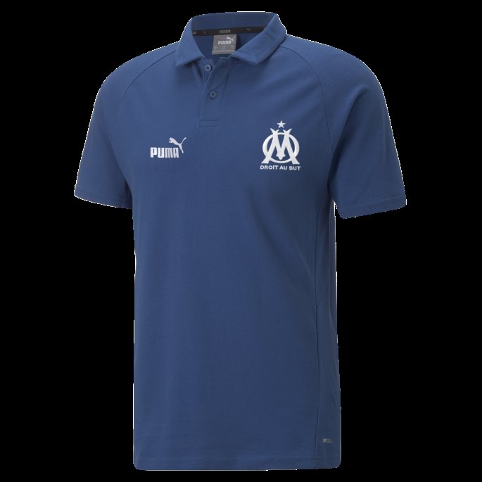 Limoges-havn Mist Olympique De Marseille Fotball Casuals Poloskjorte Menn Puma På Salg