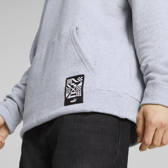 Puma På Tilbud Mellomgrå Lyng Sveits Ftblculture Hettegenser Menn