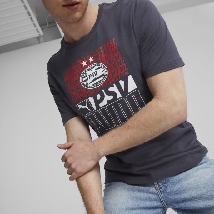 Parisian Night-high Risk Red Psv Eindhoven Fotball Ftblcore Tee Menn Puma På Tilbud