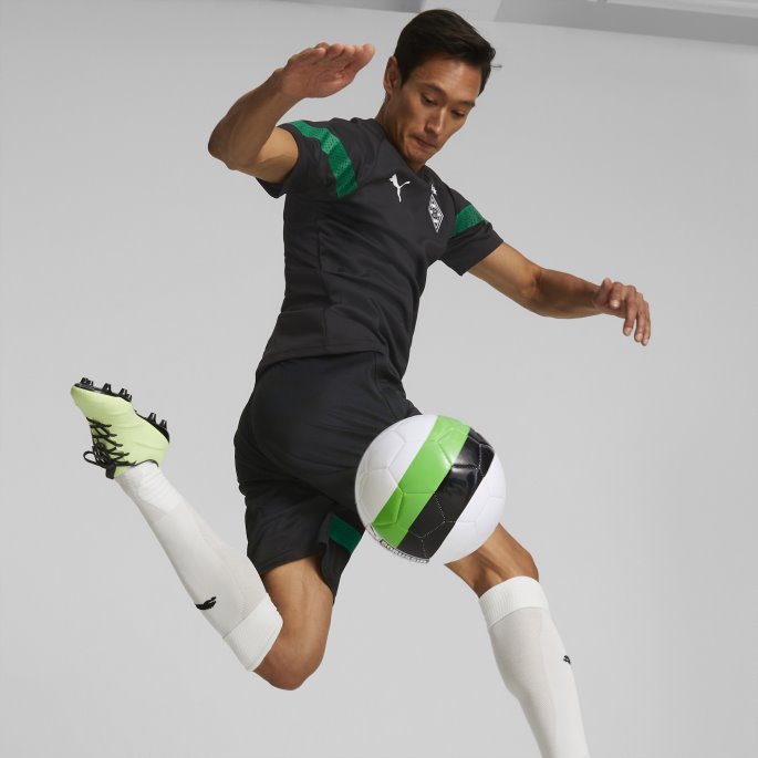 Puma På Tilbud Borussia M Nchengladbach Fotballtreningsdrakt Herre Black-power Green