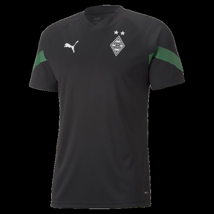 Puma På Tilbud Borussia M Nchengladbach Fotballtreningsdrakt Herre Black-power Green