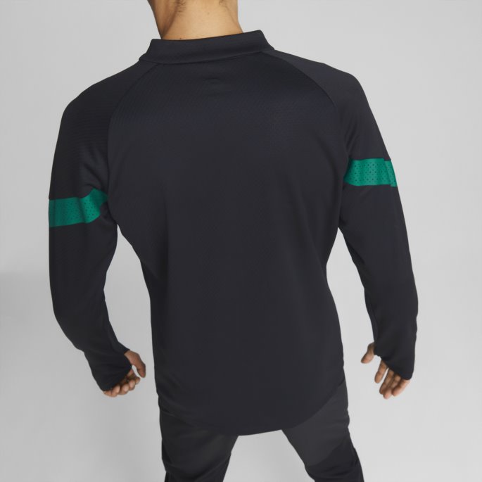 Black-power Green Puma På Tilbud Borussia M Nchengladbach Fotball Quarter-zip Trening Topp Menn
