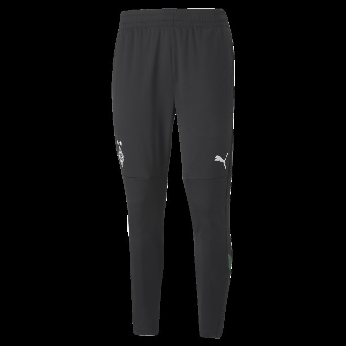 Puma På Tilbud Black-power Green Borussia M Nchengladbach Fotball Treningsbukser Herre