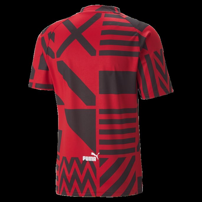 Puma På Salg A.c. Milan Fotball Førkamptrøye Menn Tango Rød