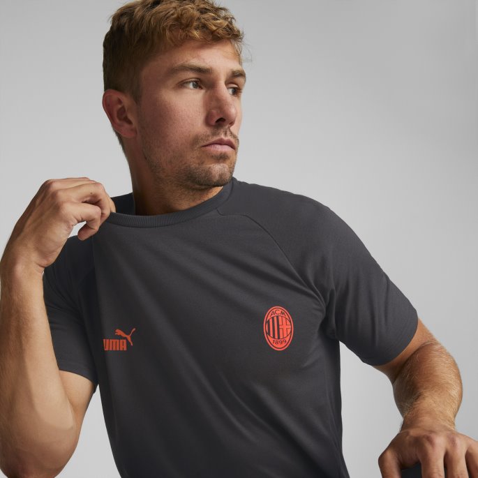 A.c. Milan Fotball Casuals Tee Menn Puma På Salg