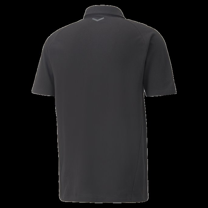 Puma På Salg Svart-asfalt A.c. Milan Fotball Casuals Poloskjorte Menn