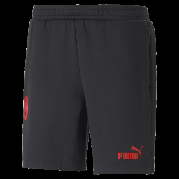 A.c. Milan Fotball Casuals Shorts Menn Puma På Tilbud Svart-asfalt
