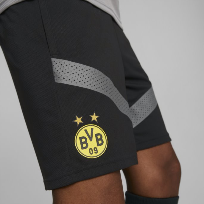 Svart Borussia Dortmund Fotball Treningshorts Menn Puma På Tilbud