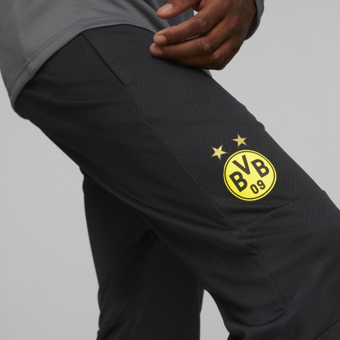 Borussia Dortmund Fotball Treningsbukser Herre Svart Puma På Salg